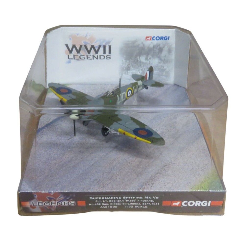Corgi Aviation Archive Legends AA31909 1/72 Supermarine Spitfire Mk V No.452 SQN